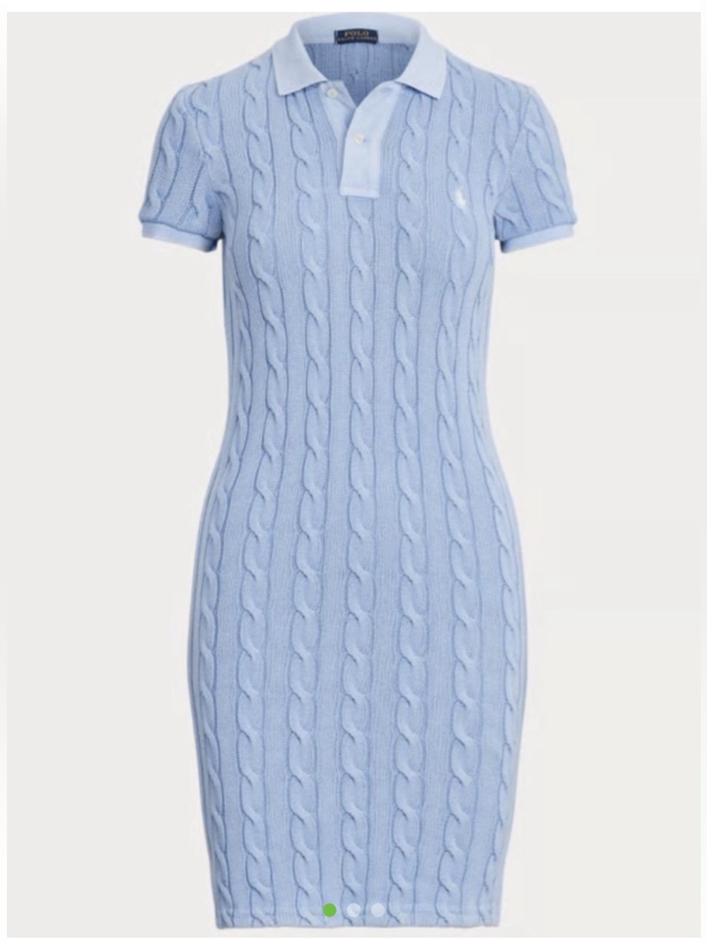 Ralph Lauren cable neck mini dress size small